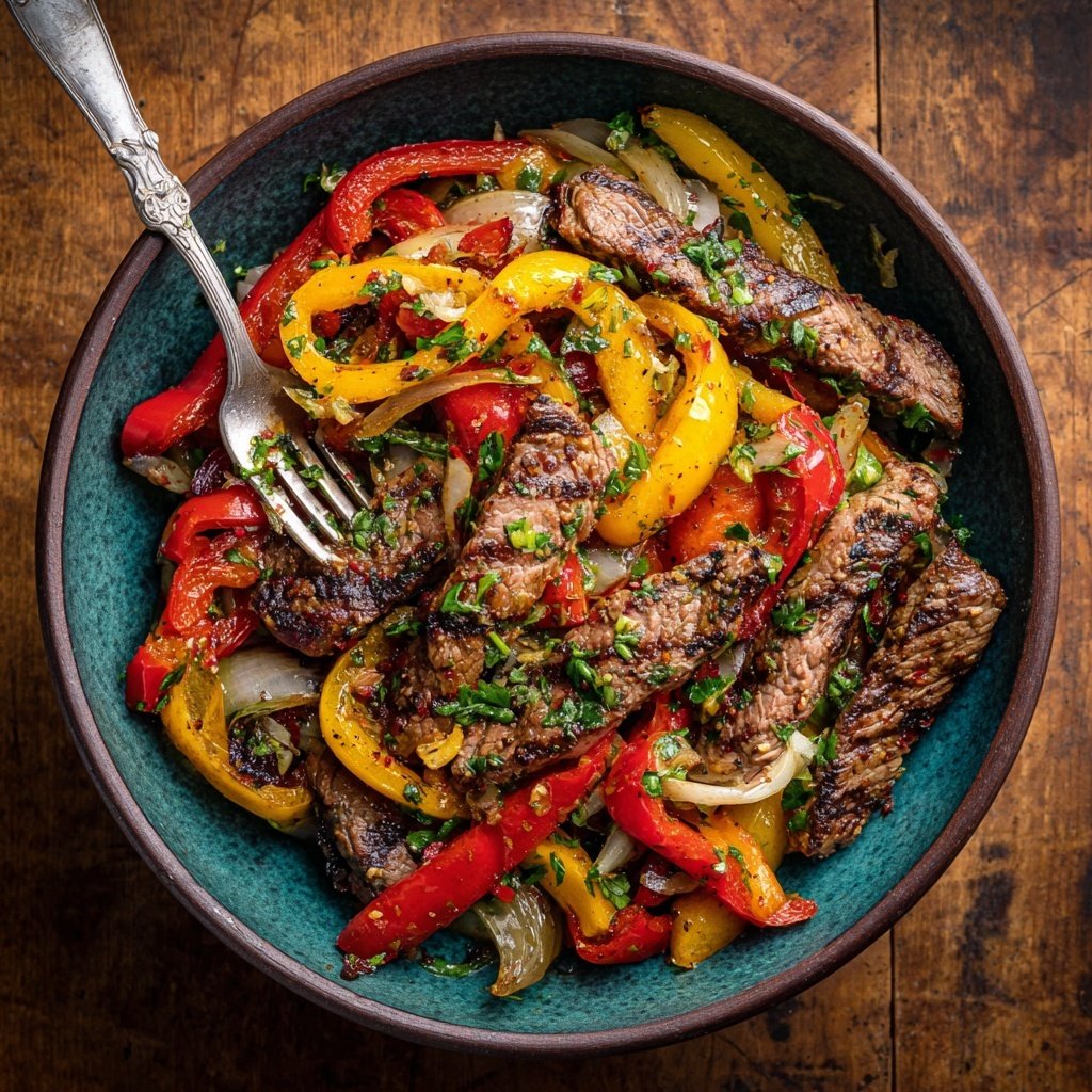 Grilled Steak Fajita Bowls