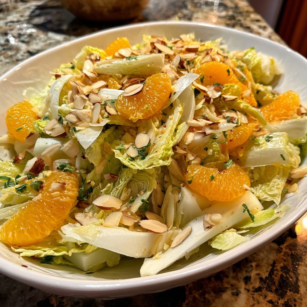 Endive Salad with Orange and Almonds