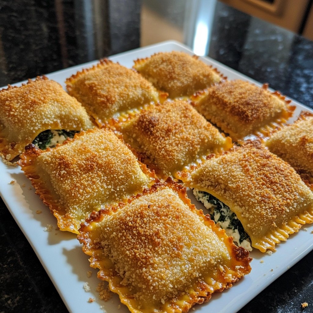 Crispy Ravioli Appetizer
