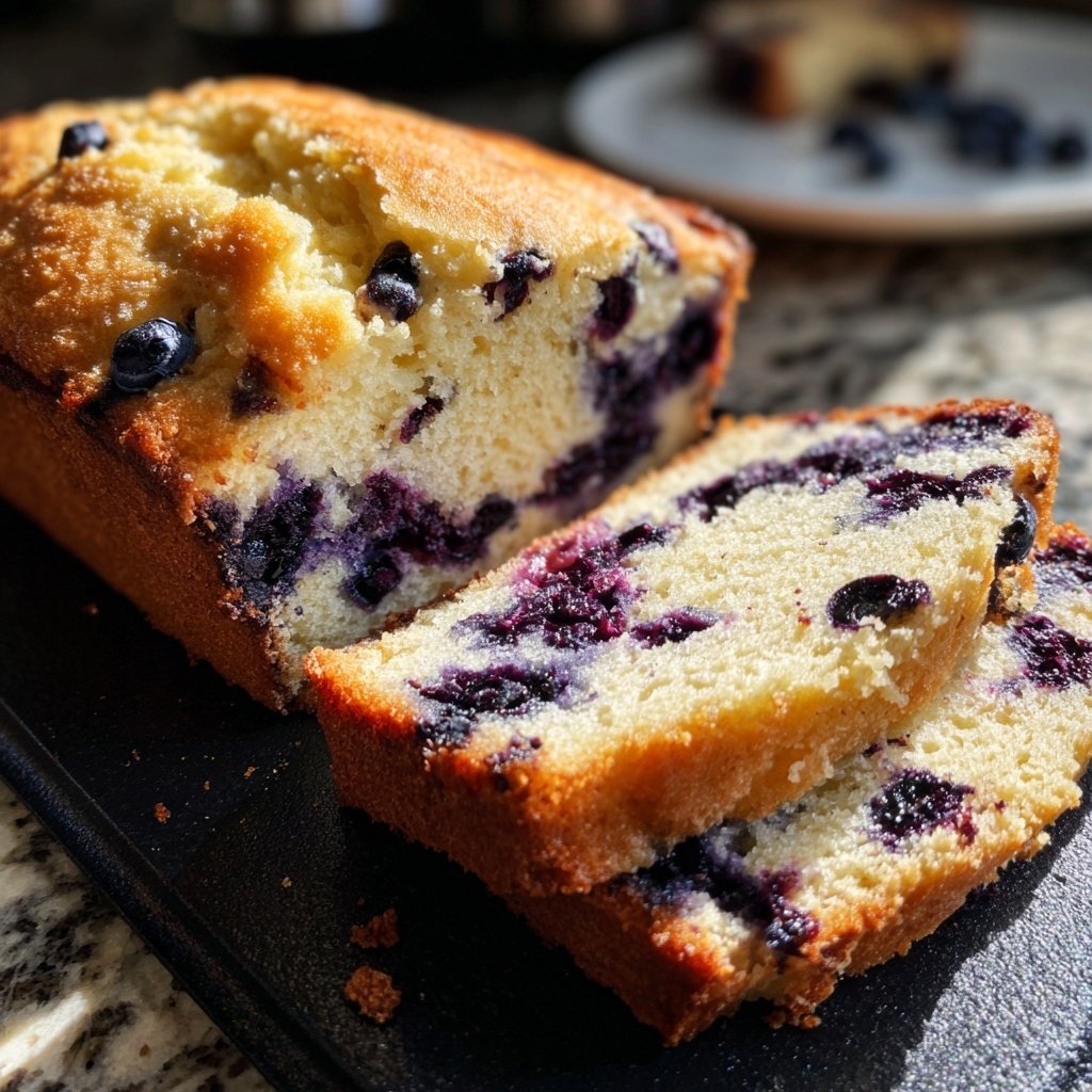 Blueberry Lemon Quick Bread