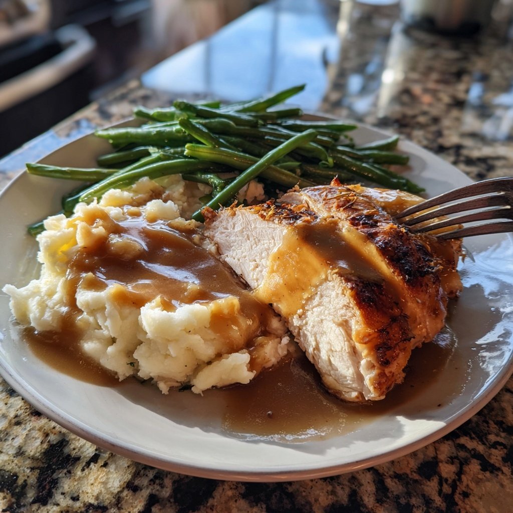 High Protein Turkey Dinner Plate