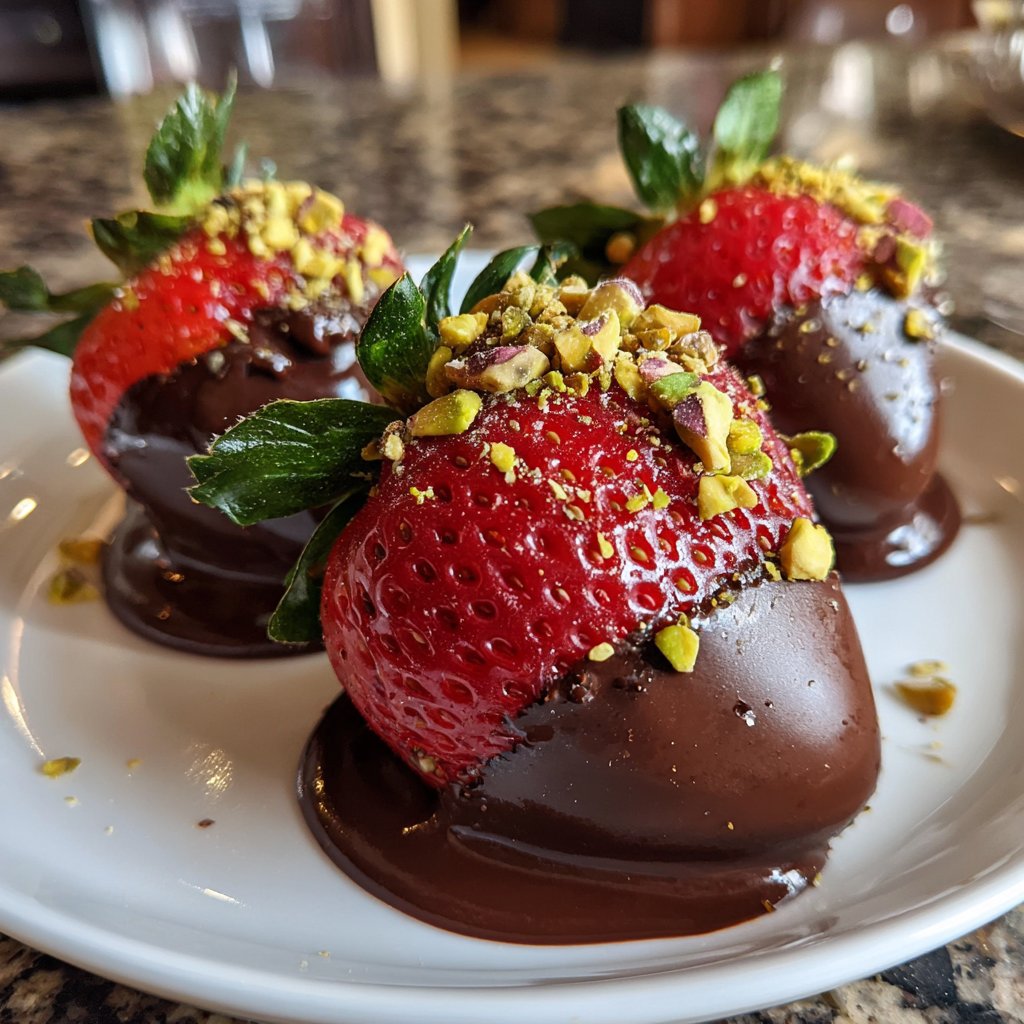 Dubai Chocolate Strawberry Cup With Pistachio
