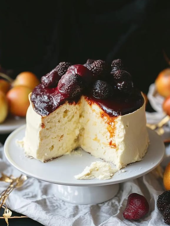 3 Ingredient Creamy Yogurt Cake